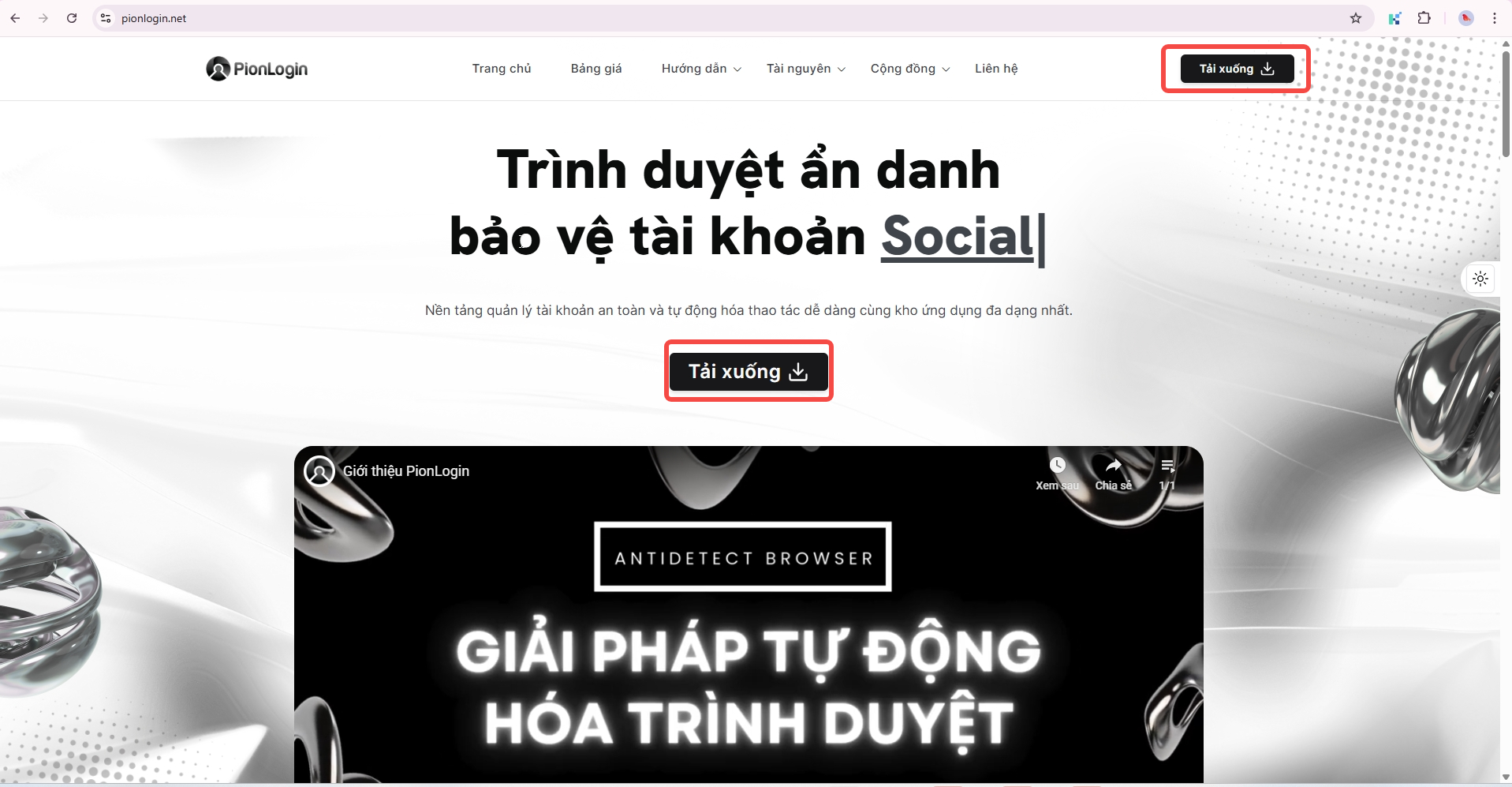 Tải PionLogin xuống