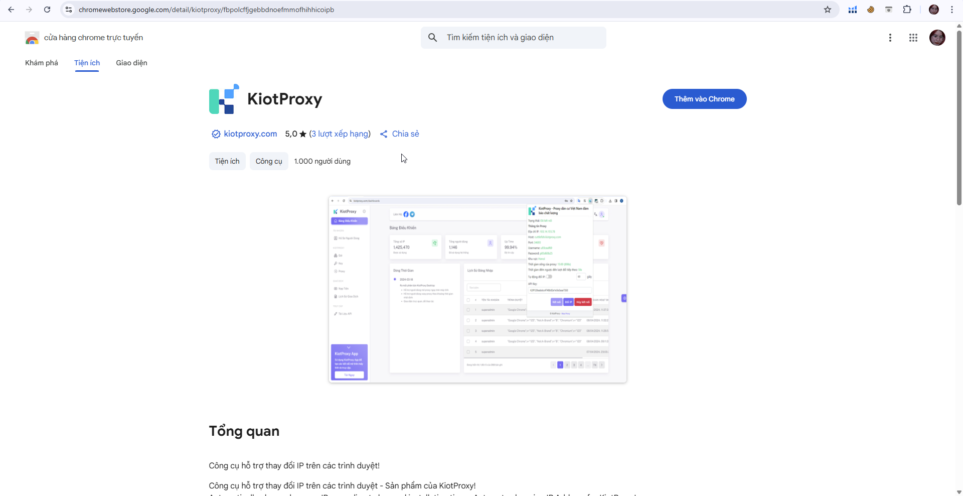 Extension KiotProxy