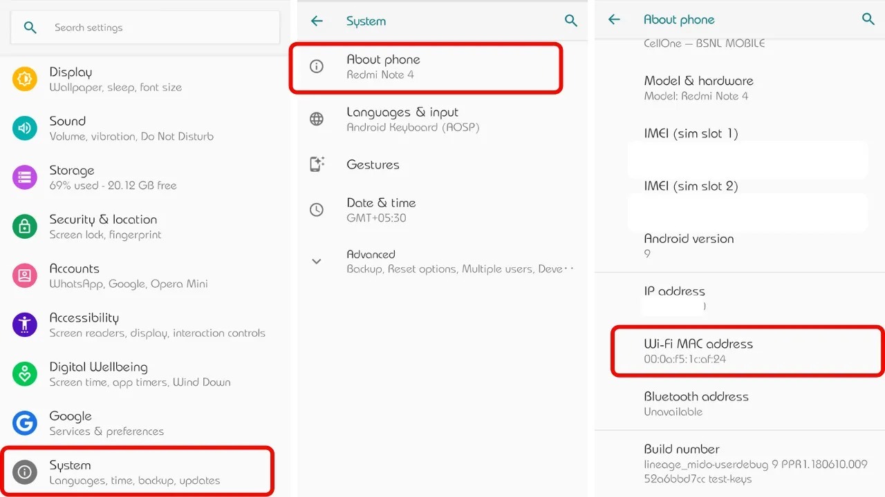 Cách thay đổi địa chỉ MAC trên Android